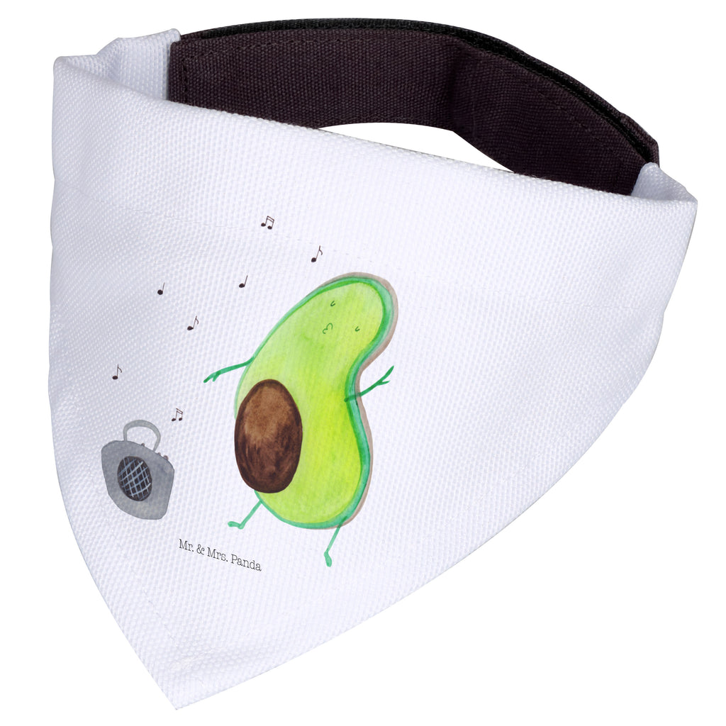 Hundehalstuch Avocado tanzt