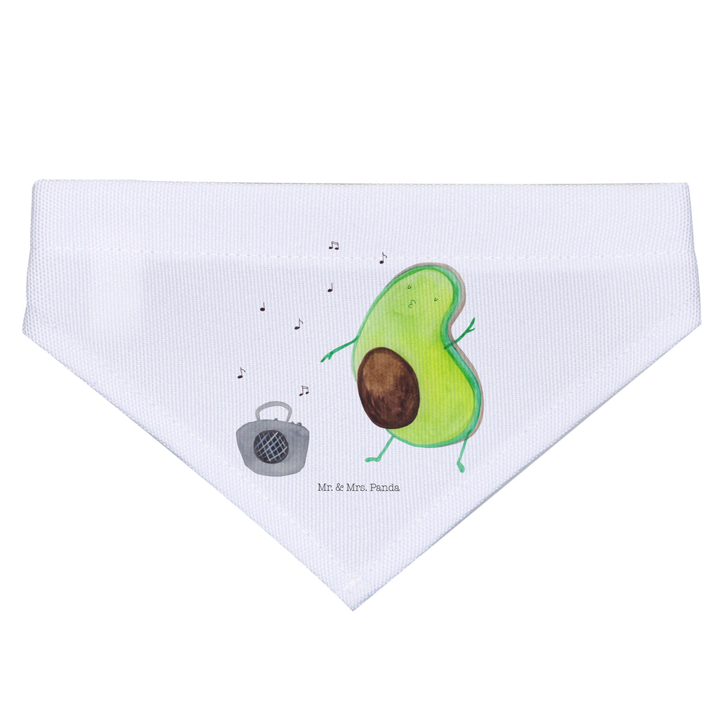 Hundehalstuch Avocado tanzt