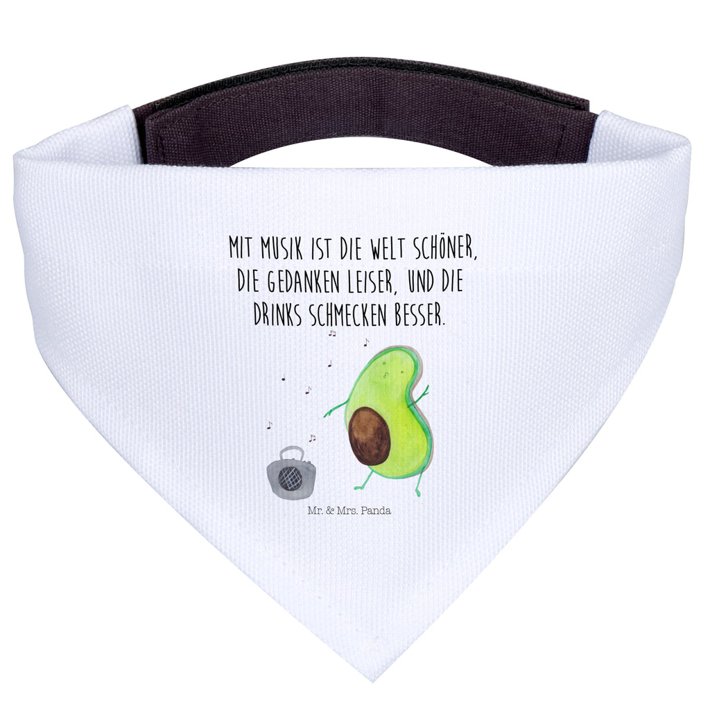 Hundehalstuch Avocado tanzt