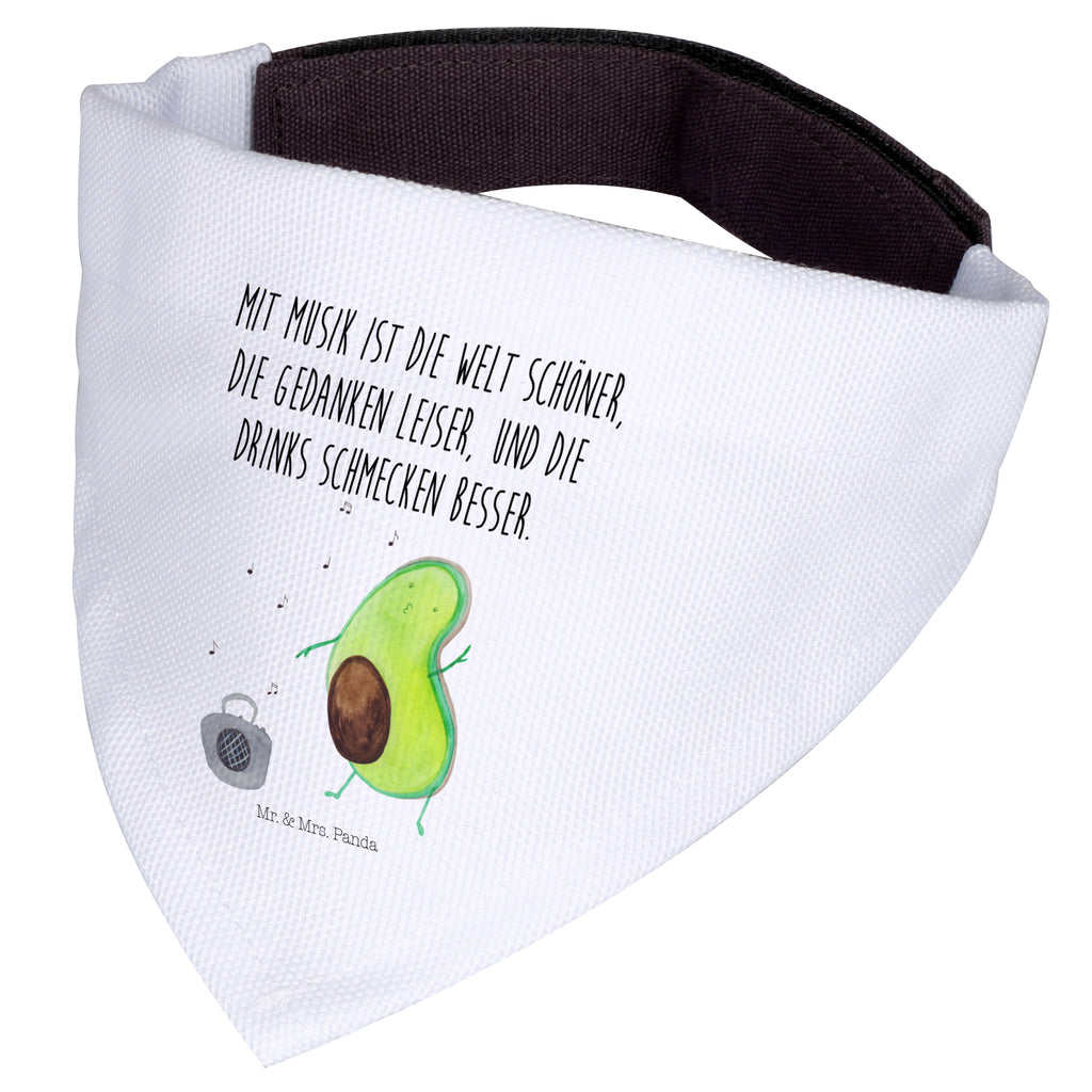 Hundehalstuch Avocado tanzt