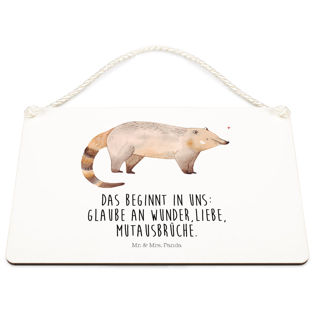 Deko Schild Nasenbaer Nasenbär, Nasenbären, Rüsselbär, Bär, Schild, Türschild, Holzschild, Wandschild, Wanddeko  süße Tiermotive, gute Laune, lustige Sprüche, Tiere