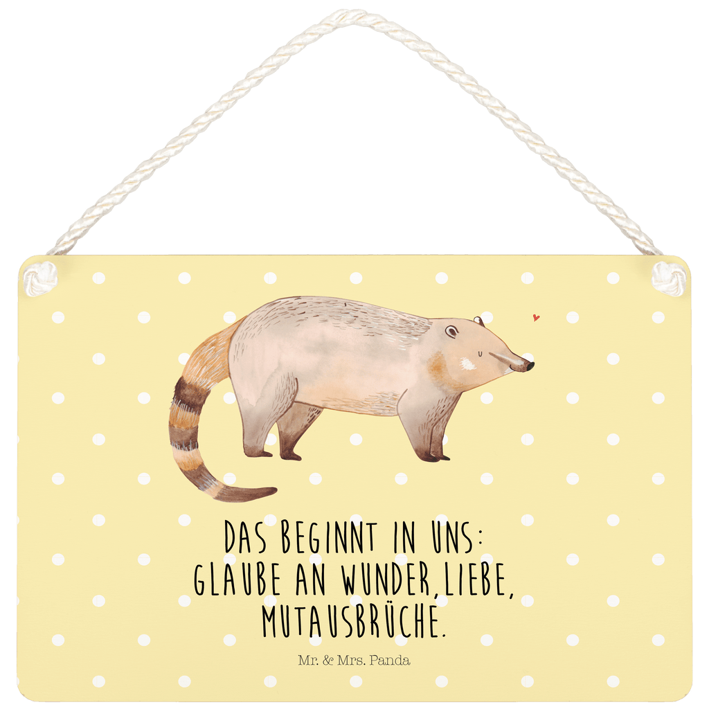 Deko Schild Nasenbaer Nasenbär, Nasenbären, Rüsselbär, Bär, Schild, Türschild, Holzschild, Wandschild, Wanddeko  süße Tiermotive, gute Laune, lustige Sprüche, Tiere
