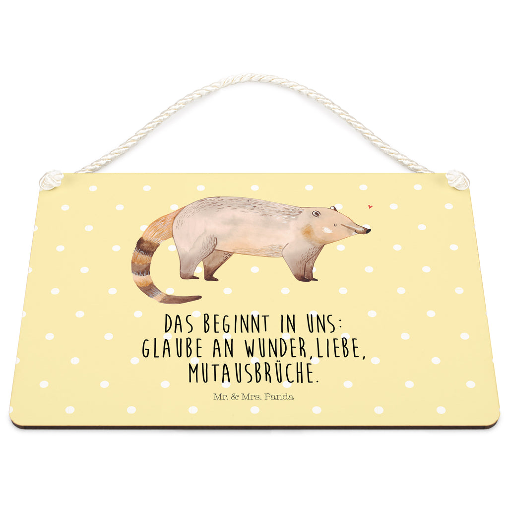 Deko Schild Nasenbaer Nasenbär, Nasenbären, Rüsselbär, Bär, Schild, Türschild, Holzschild, Wandschild, Wanddeko  süße Tiermotive, gute Laune, lustige Sprüche, Tiere