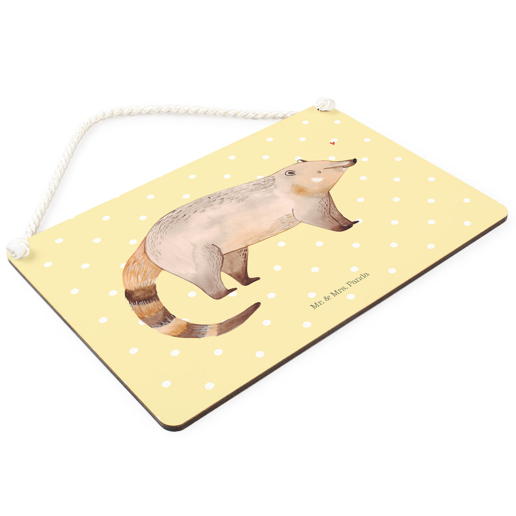 Deko Schild Nasenbaer Nasenbär, Nasenbären, Rüsselbär, Bär, Schild, Türschild, Holzschild, Wandschild, Wanddeko  süße Tiermotive, gute Laune, lustige Sprüche, Tiere