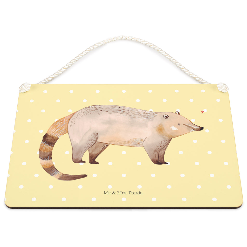 Deko Schild Nasenbaer Nasenbär, Nasenbären, Rüsselbär, Bär, Schild, Türschild, Holzschild, Wandschild, Wanddeko  süße Tiermotive, gute Laune, lustige Sprüche, Tiere