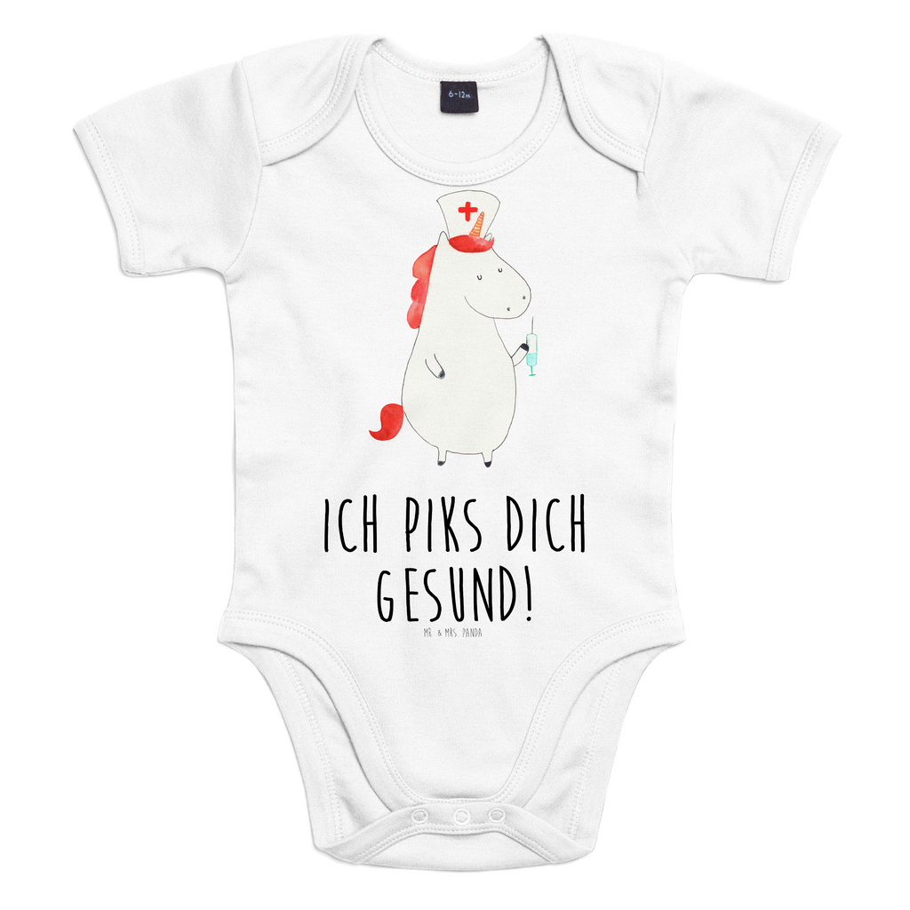 Organic Baby Body Einhorn Krankenschwester