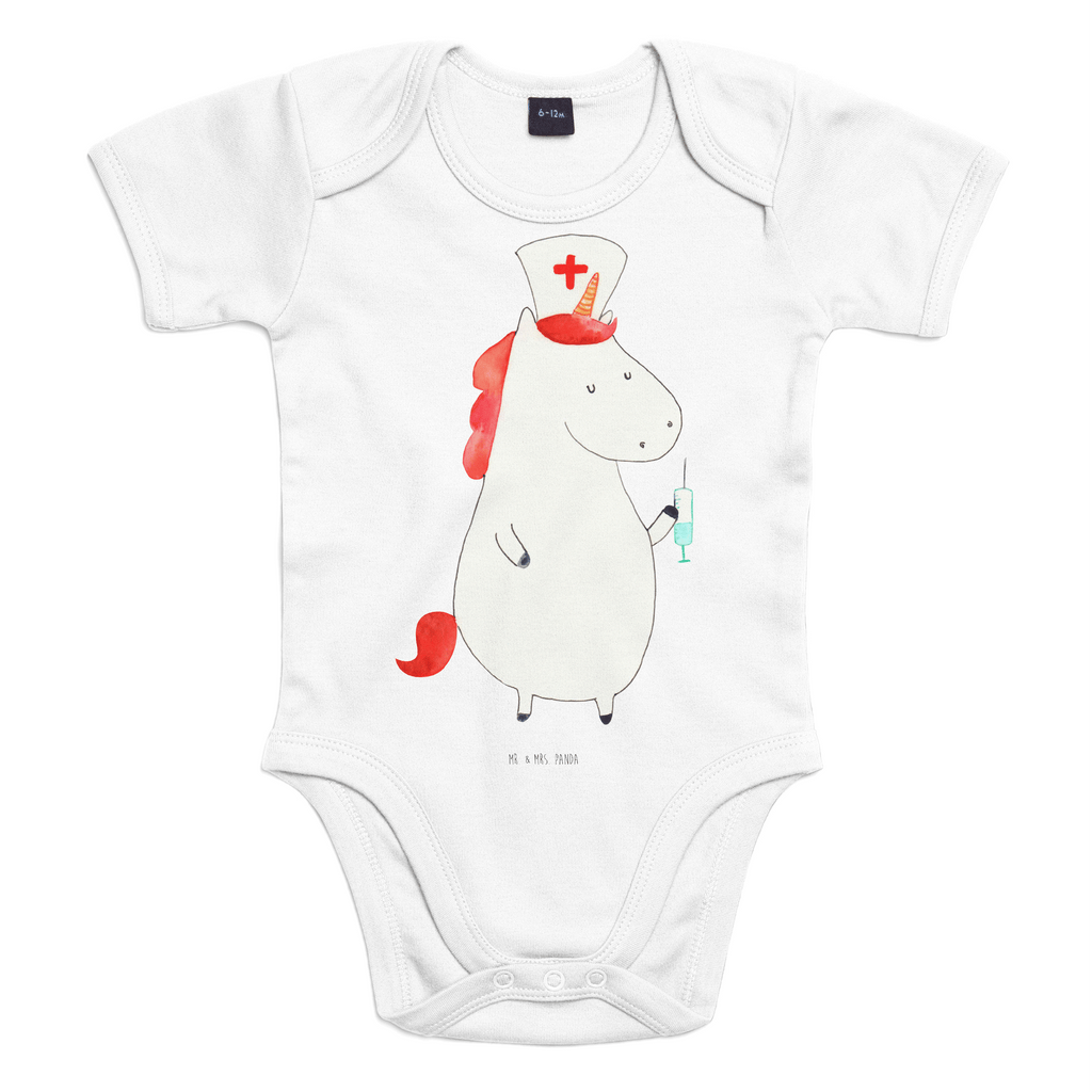 Organic Baby Body Einhorn Krankenschwester