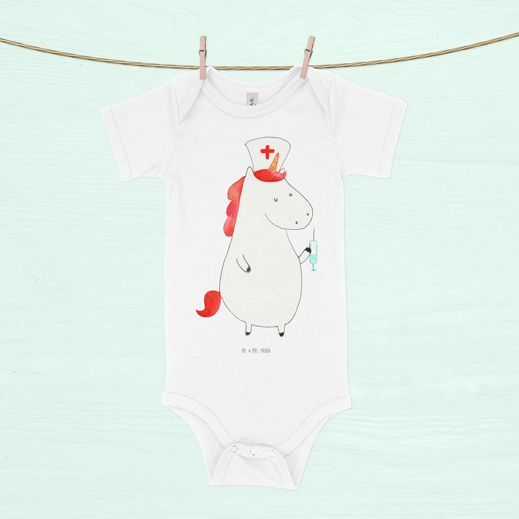 Organic Baby Body Einhorn Krankenschwester