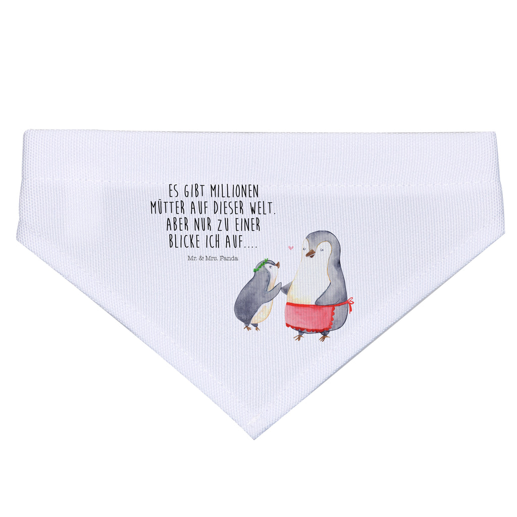 Hundehalstuch Pinguin mit Kind