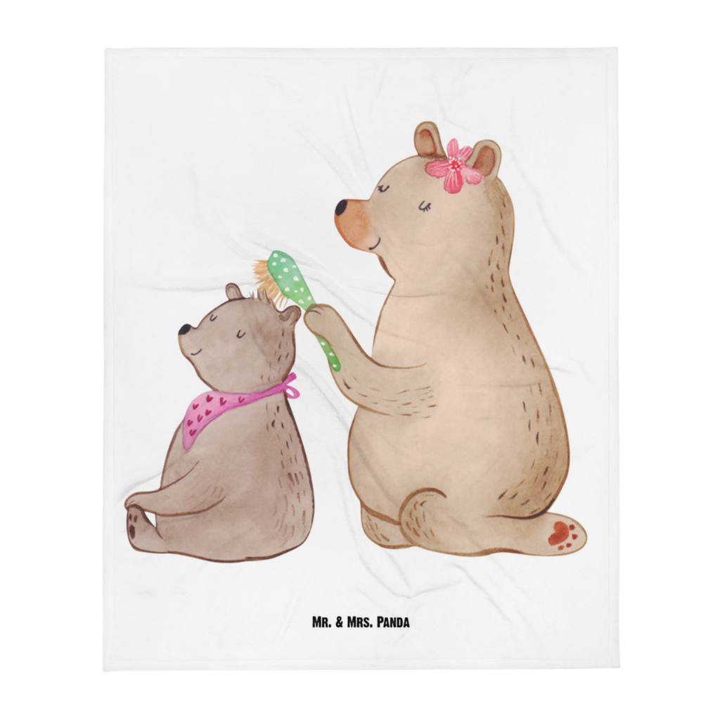 Babydecke Bär mit Kind Geschenk, Muttertag, Mutti, Mama, Mutter Babydecke, Babygeschenk, Geschenk Geburt, Babyecke Kuscheldecke, Krabbeldecke  Familie, Vatertag, Muttertag, Bruder, Schwester, Mama, Papa, Oma, Opa