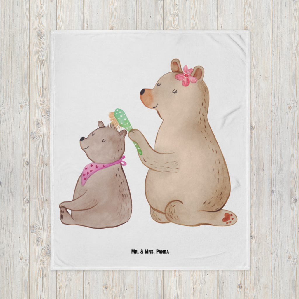 Babydecke Bär mit Kind Geschenk, Muttertag, Mutti, Mama, Mutter Babydecke, Babygeschenk, Geschenk Geburt, Babyecke Kuscheldecke, Krabbeldecke  Familie, Vatertag, Muttertag, Bruder, Schwester, Mama, Papa, Oma, Opa