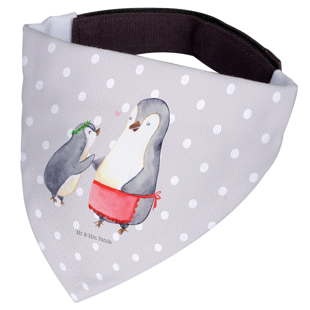 Hundehalstuch Pinguin mit Kind