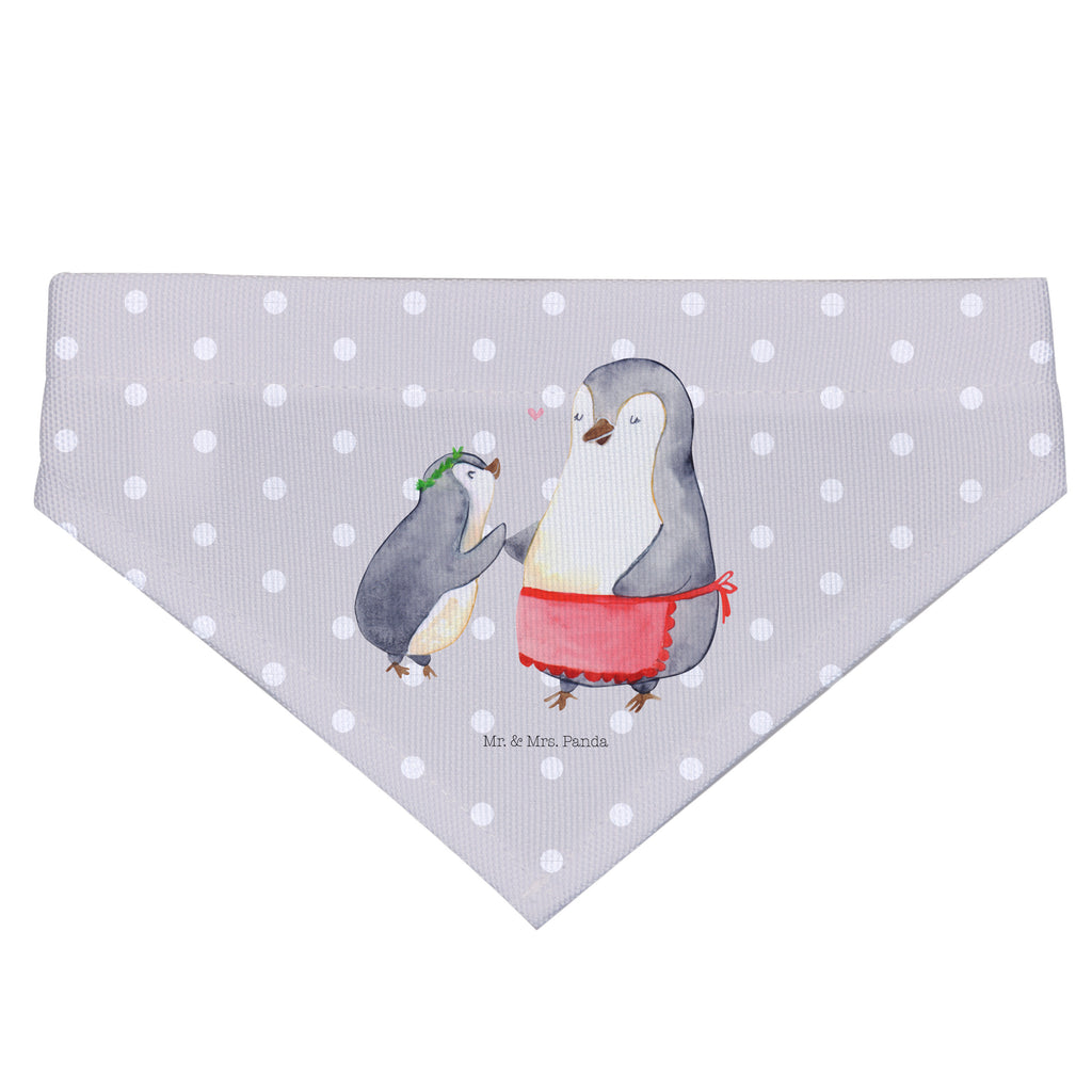 Hundehalstuch Pinguin mit Kind