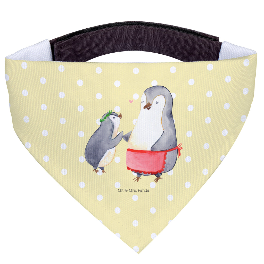 Hundehalstuch Pinguin mit Kind