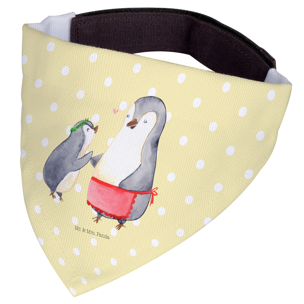 Hundehalstuch Pinguin mit Kind
