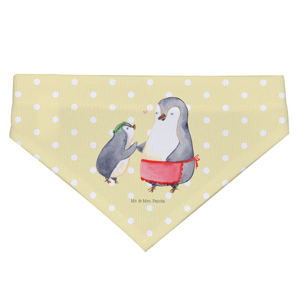 Hundehalstuch Pinguin mit Kind