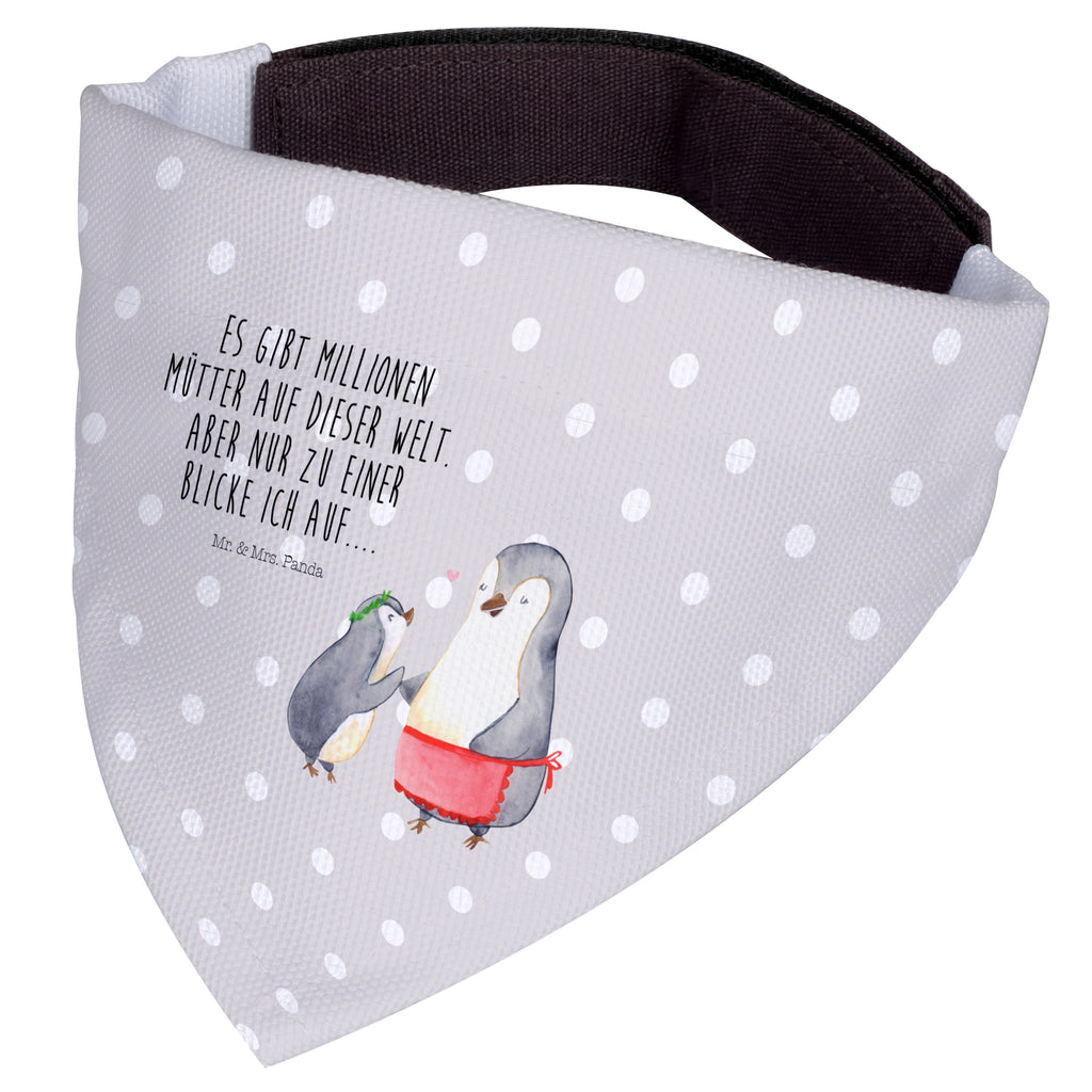 Hundehalstuch Pinguin mit Kind