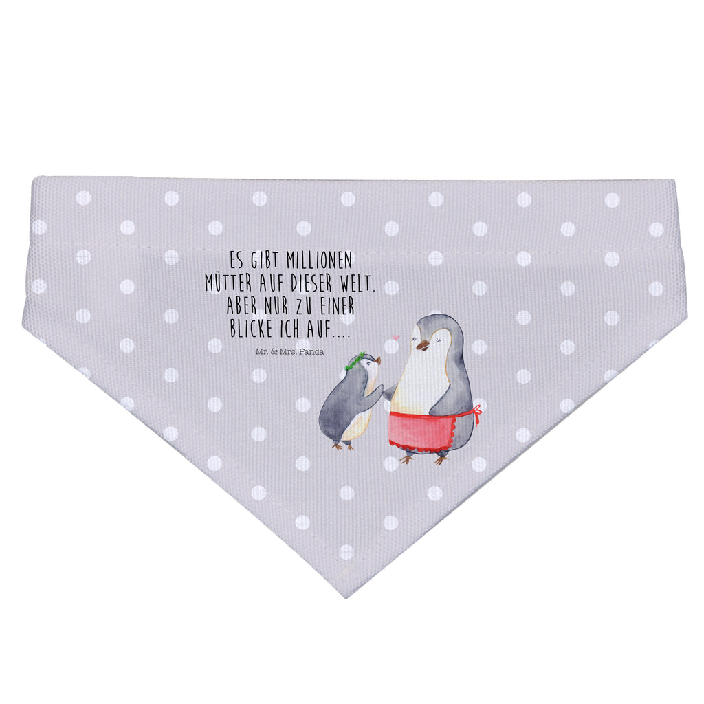 Hundehalstuch Pinguin mit Kind