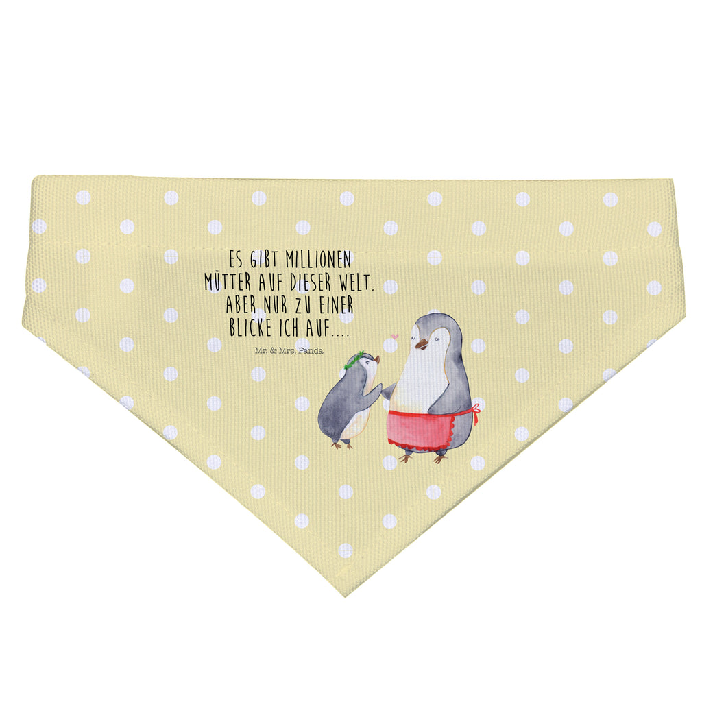 Hundehalstuch Pinguin mit Kind