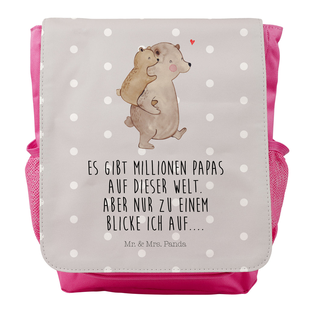 Kinderrucksack Papa Bär Geschenk, Vatertag, Papa, Vater, Papi, Vati, Onkel, Geburtstag Kids, Rucksack, Kinderrucksack  Familie, Vatertag, Muttertag, Bruder, Schwester, Mama, Papa, Oma, Opa