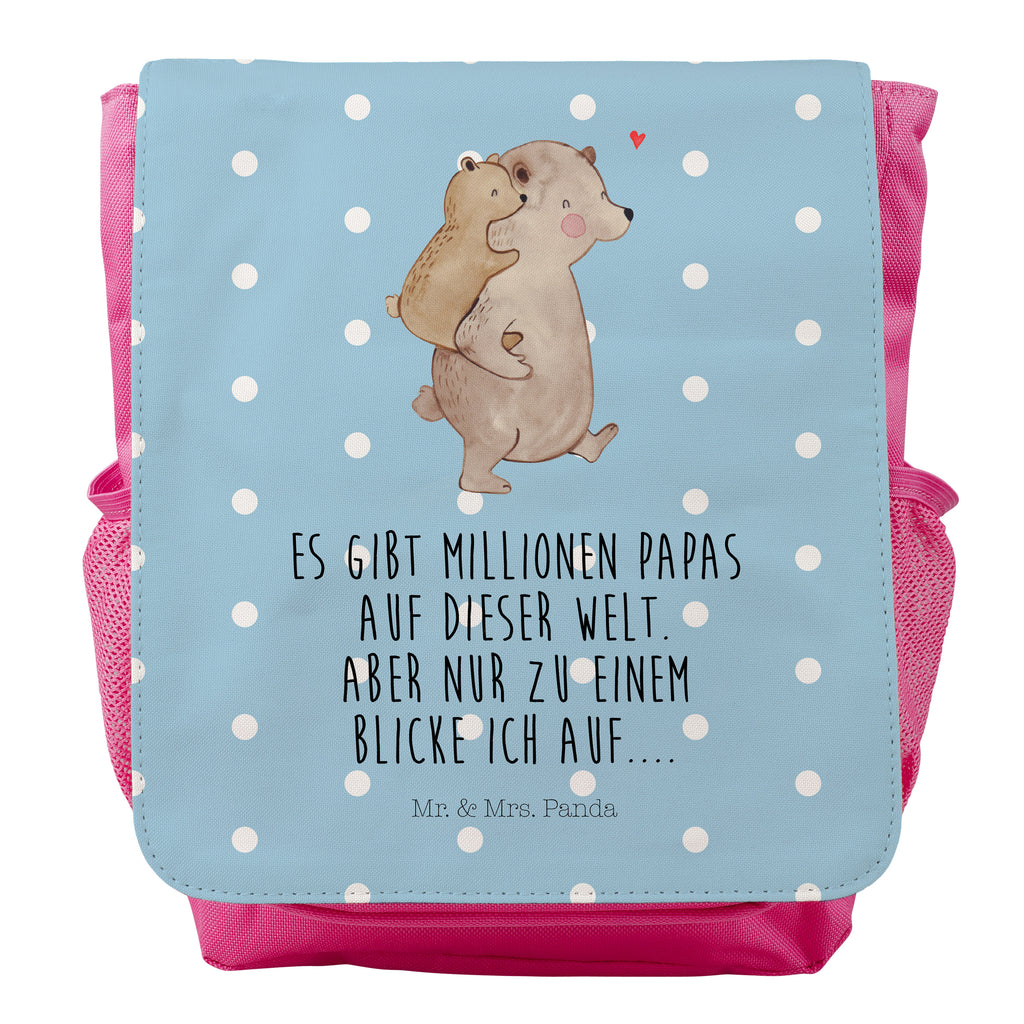 Kinderrucksack Papa Bär Geschenk, Vatertag, Papa, Vater, Papi, Vati, Onkel, Geburtstag Kids, Rucksack, Kinderrucksack  Familie, Vatertag, Muttertag, Bruder, Schwester, Mama, Papa, Oma, Opa