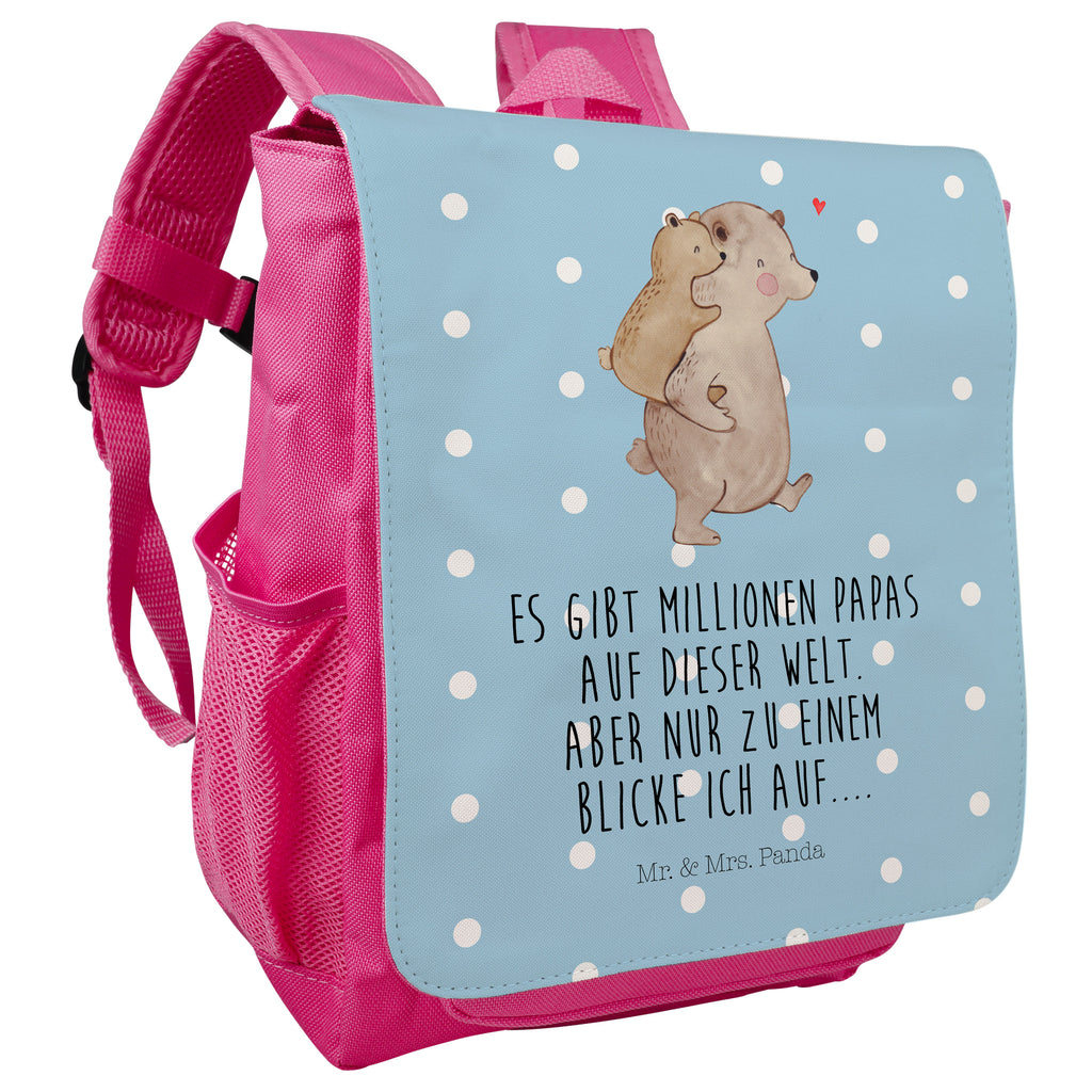 Kinderrucksack Papa Bär Geschenk, Vatertag, Papa, Vater, Papi, Vati, Onkel, Geburtstag Kids, Rucksack, Kinderrucksack  Familie, Vatertag, Muttertag, Bruder, Schwester, Mama, Papa, Oma, Opa