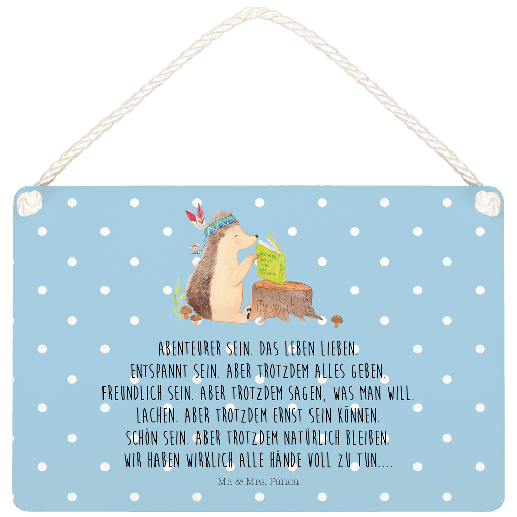 Deko Schild Igel Indianer Igel, Indianer, Abenteuer, Lagerfeuer, Camping Schild, Türschild, Holzschild, Wandschild, Wanddeko  Waldtiere, Tiere