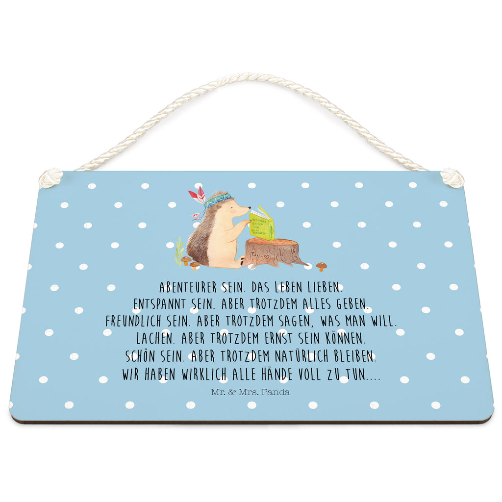 Deko Schild Igel Indianer Igel, Indianer, Abenteuer, Lagerfeuer, Camping Schild, Türschild, Holzschild, Wandschild, Wanddeko  Waldtiere, Tiere