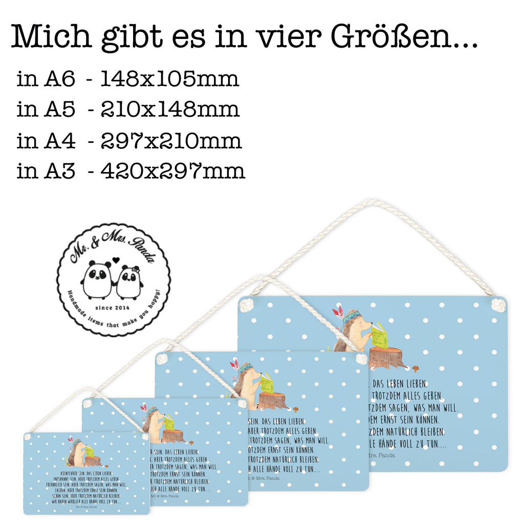 Deko Schild Igel Indianer Igel, Indianer, Abenteuer, Lagerfeuer, Camping Schild, Türschild, Holzschild, Wandschild, Wanddeko  Waldtiere, Tiere