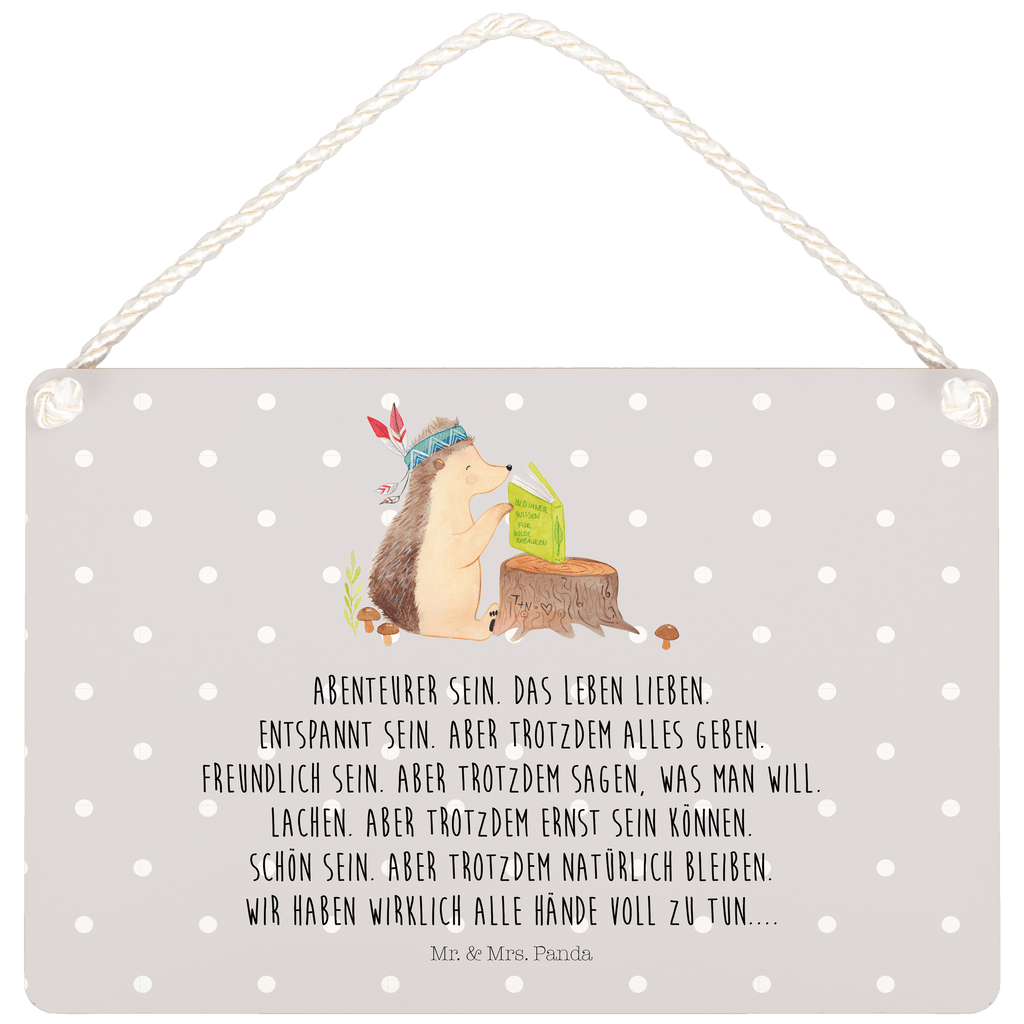 Deko Schild Igel Indianer Igel, Indianer, Abenteuer, Lagerfeuer, Camping Schild, Türschild, Holzschild, Wandschild, Wanddeko  Waldtiere, Tiere