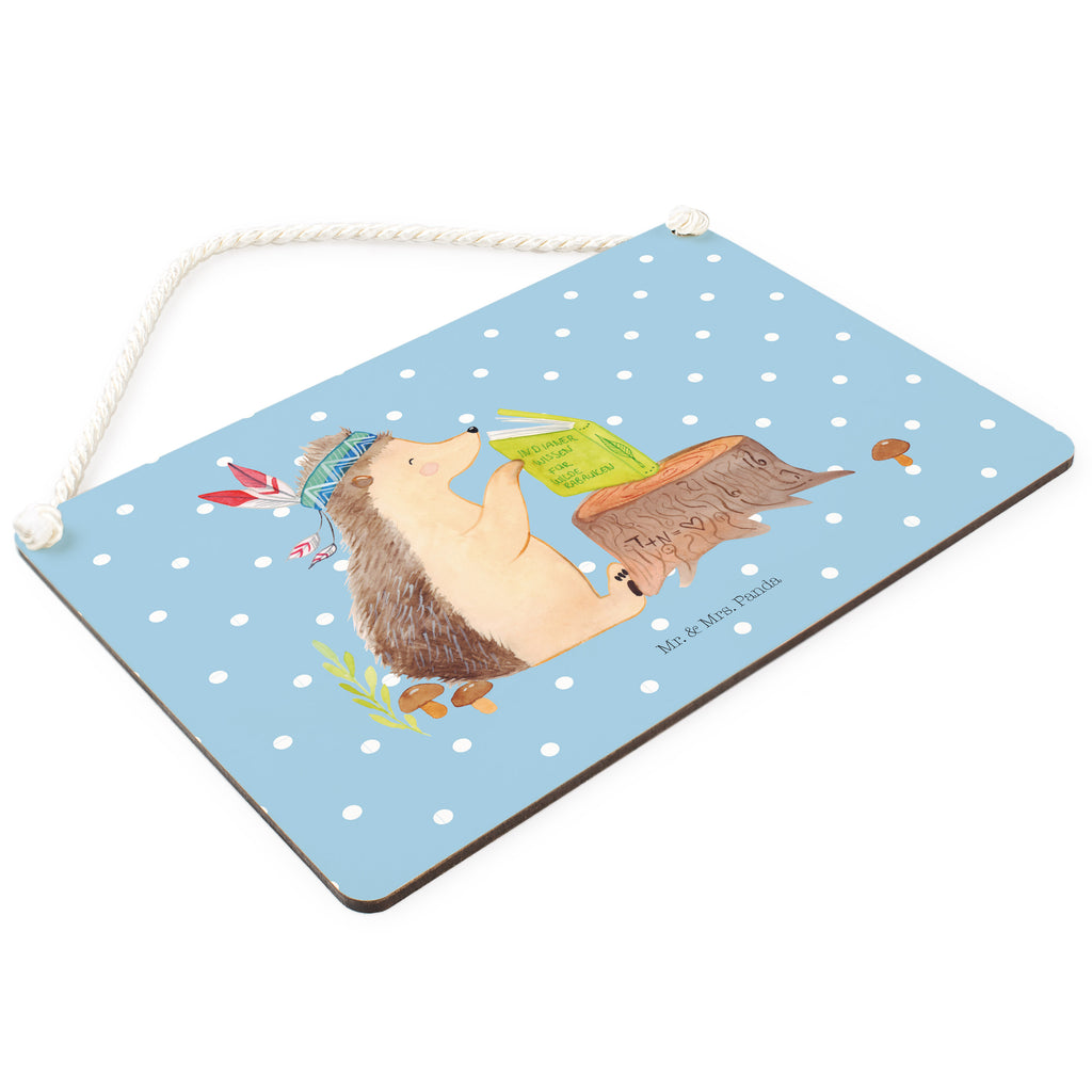 Deko Schild Igel Indianer Igel, Indianer, Abenteuer, Lagerfeuer, Camping Schild, Türschild, Holzschild, Wandschild, Wanddeko  Waldtiere, Tiere