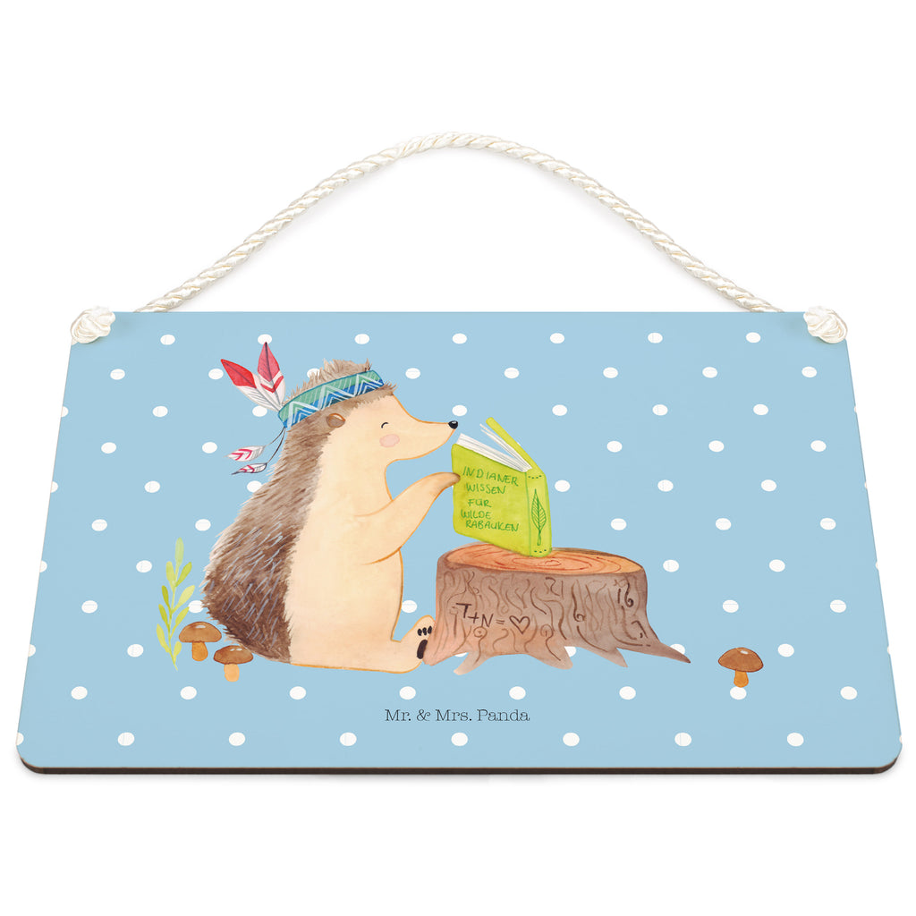 Deko Schild Igel Indianer Igel, Indianer, Abenteuer, Lagerfeuer, Camping Schild, Türschild, Holzschild, Wandschild, Wanddeko  Waldtiere, Tiere