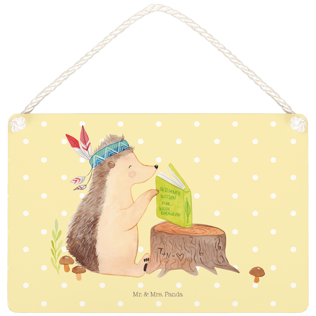 Deko Schild Igel Indianer Igel, Indianer, Abenteuer, Lagerfeuer, Camping Schild, Türschild, Holzschild, Wandschild, Wanddeko  Waldtiere, Tiere