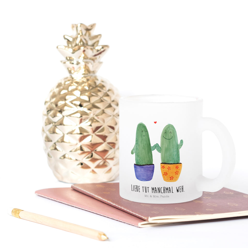 Glas Teetasse Kaktus Liebe Kaktus, Kakteen, Liebe, Liebesbeweis, Liebesbotschaft, Liebesnachricht, Love, Kaktusliebe, Paar, Pärchen, Trennung, Streit, Versöhnung, Freundschaft, Verlobung, Hochzeit Teetasse, Teeglas, Teebecher, Tasse mit Henkel, Tasse  Kaktus, Kakteen