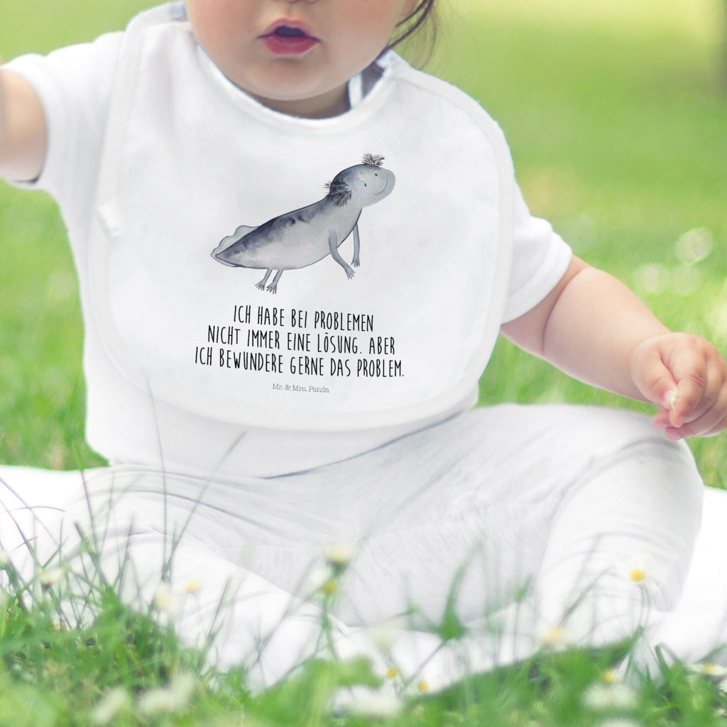 Organic Babylätzchen Axolotl schwimmt Axolotl, Axolot, Schwanzlurch, Lurch, Lurche, Problem, Probleme, Lösungen, Motivation,  Baby, Lätzchen, Spucktuch, Sabberlätzchen, Klettlätzchen, Babygeschenk, Baby Lätzchen, Geschenk für Geburt, Geschenk zur Geburt, Baby Spucktuch, Babyausstattung, Geschenkidee für Babyparty  Axolotl, Molch