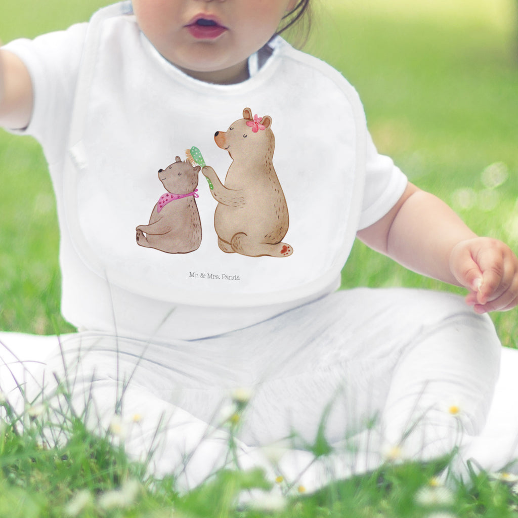 Babylätzchen Bär mit Kind Geschenk, Muttertag, Mutti, Mama, Mutter Baby, Lätzchen, Spucktuch, Sabberlätzchen, Klettlätzchen, Babygeschenk, Baby Lätzchen, Geschenk für Geburt, Geschenk zur Geburt, Baby Spucktuch, Babyausstattung, Geschenkidee für Babyparty  Familie, Vatertag, Muttertag, Bruder, Schwester, Mama, Papa, Oma, Opa