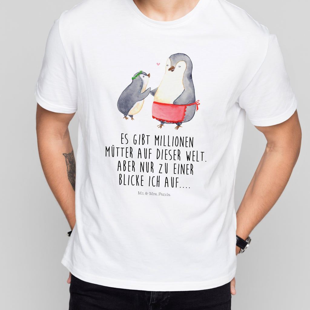 T-Shirt Pinguin mit Kind