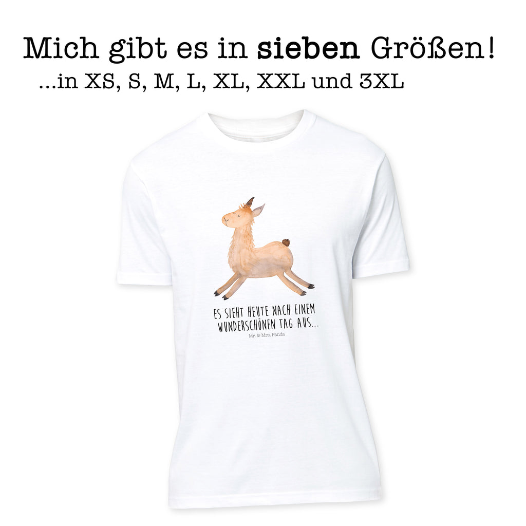 T-Shirt Lama springend