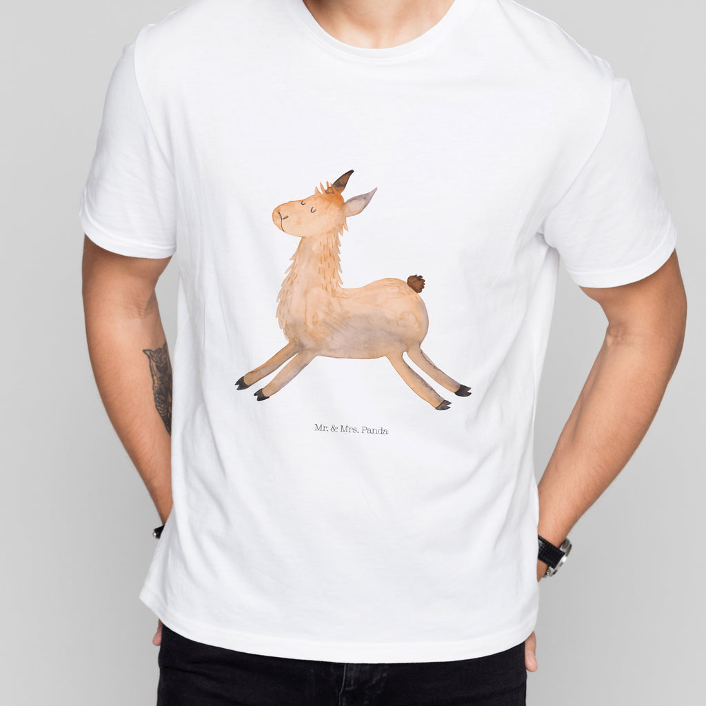 T-Shirt Lama springend