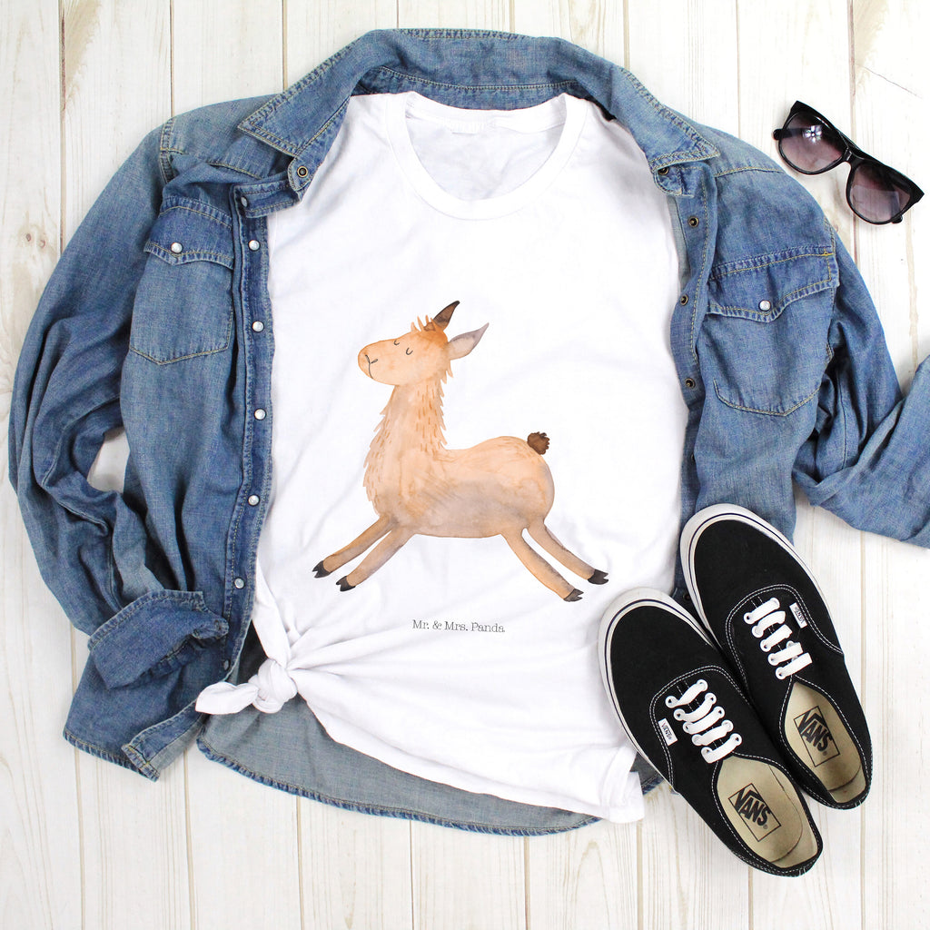 T-Shirt Lama springend