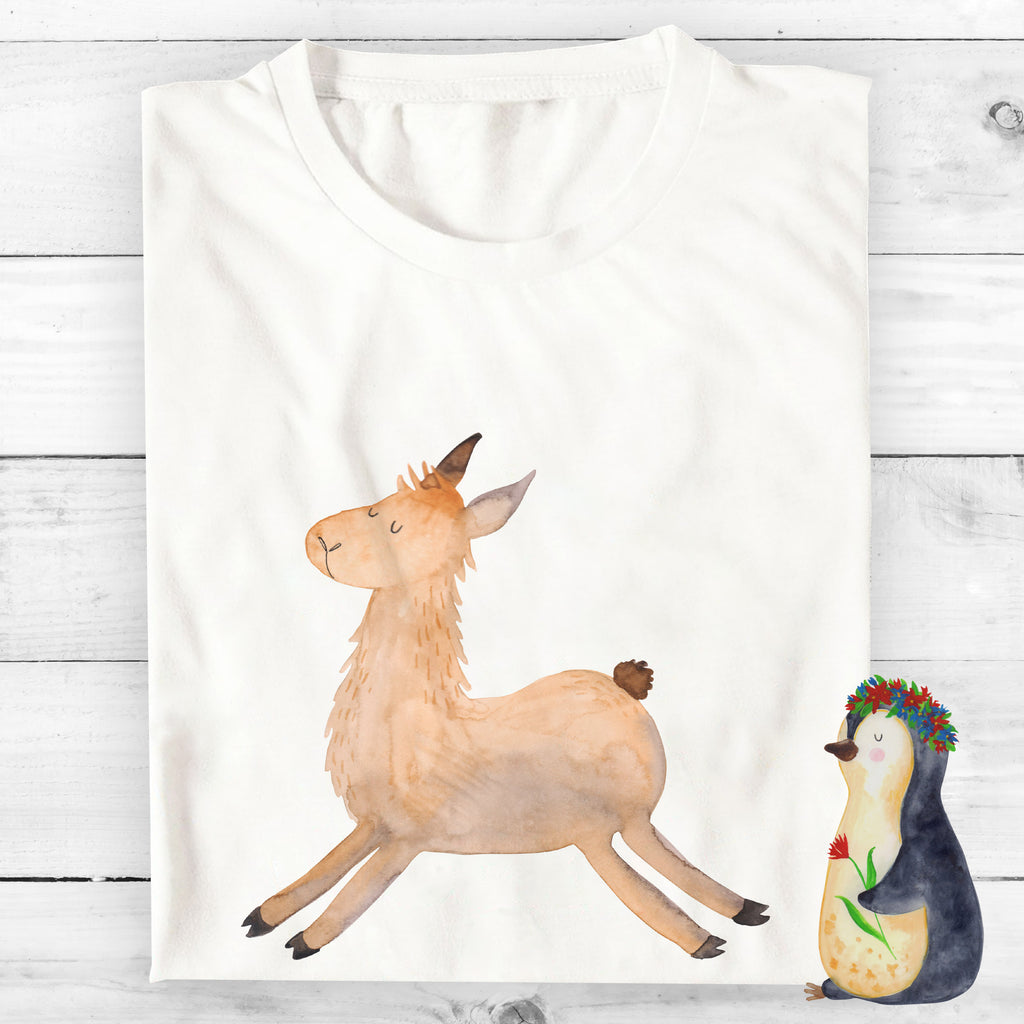 T-Shirt Lama springend