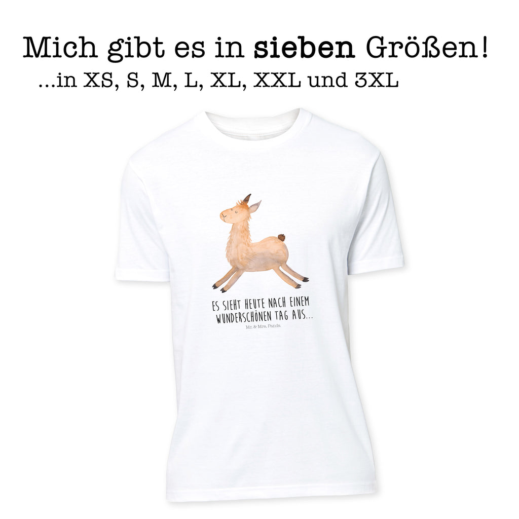 T-Shirt Lama springend