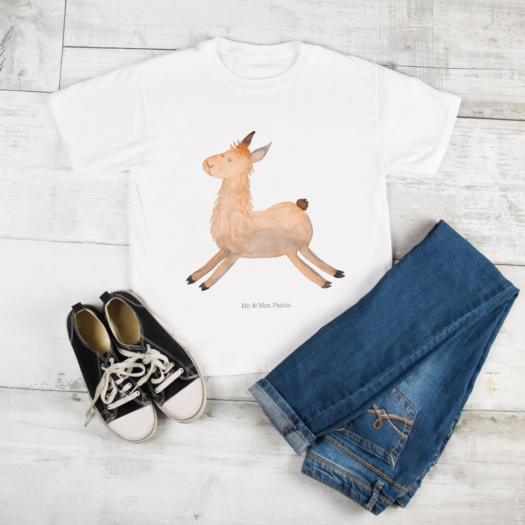 T-Shirt Lama springend