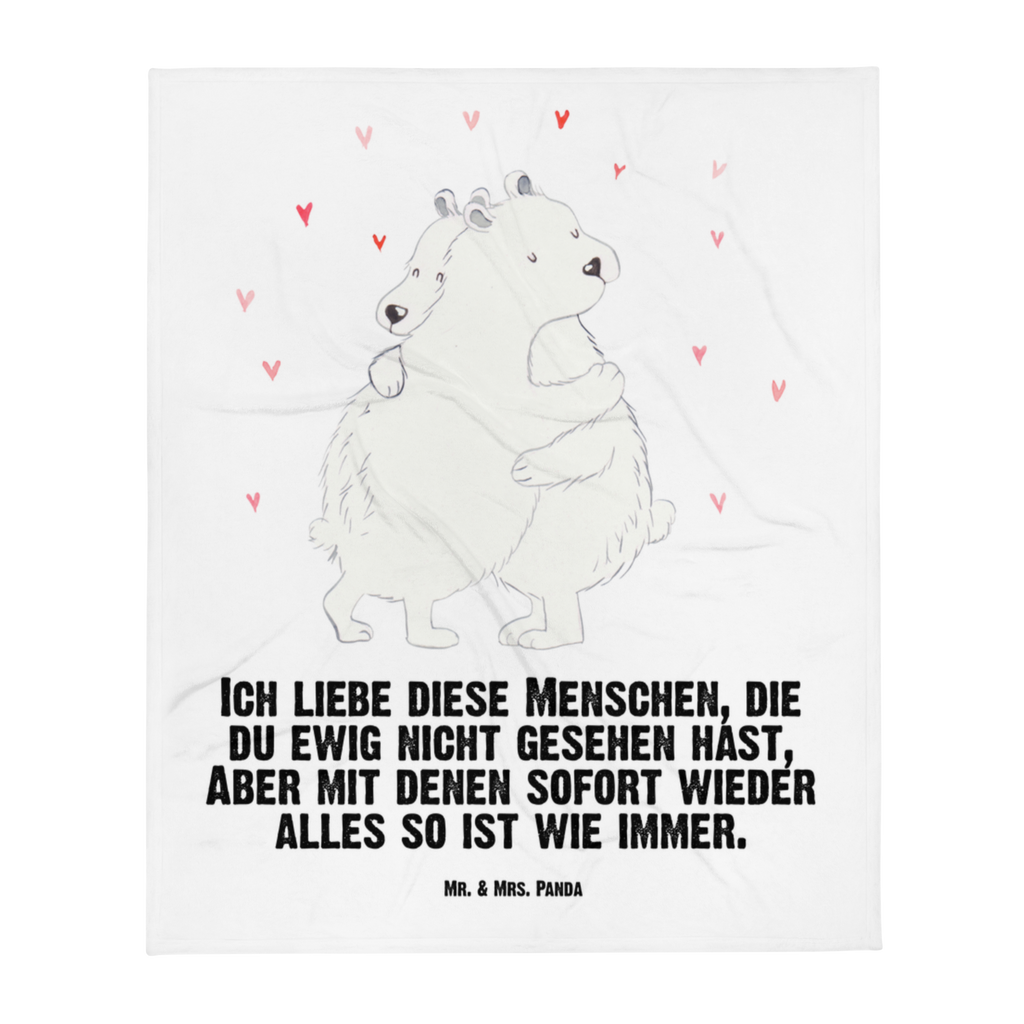 Babydecke Eisbär Umarmen  Babydecke, Babygeschenk, Geschenk Geburt, Babyecke Kuscheldecke, Krabbeldecke  süße Tiermotive, gute Laune, lustige Sprüche, Tiere