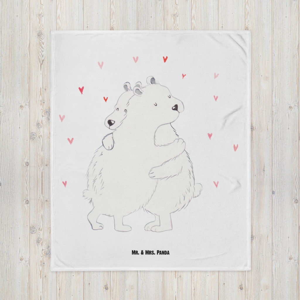 Babydecke Eisbär Umarmen  Babydecke, Babygeschenk, Geschenk Geburt, Babyecke Kuscheldecke, Krabbeldecke  süße Tiermotive, gute Laune, lustige Sprüche, Tiere