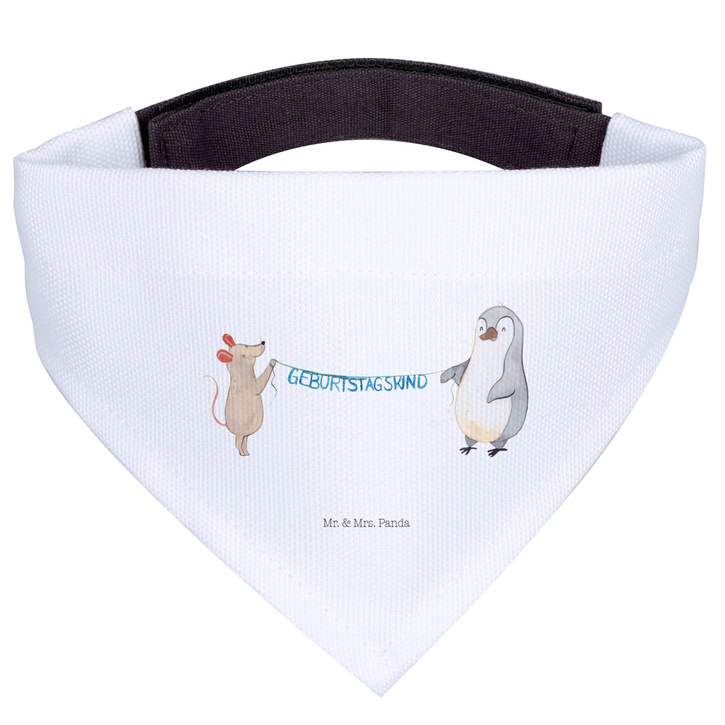 Hundehalstuch Maus Pinguin Geburtstag