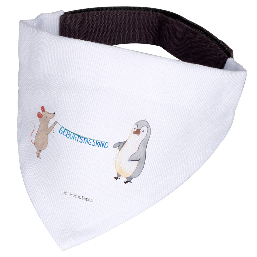 Hundehalstuch Maus Pinguin Geburtstag