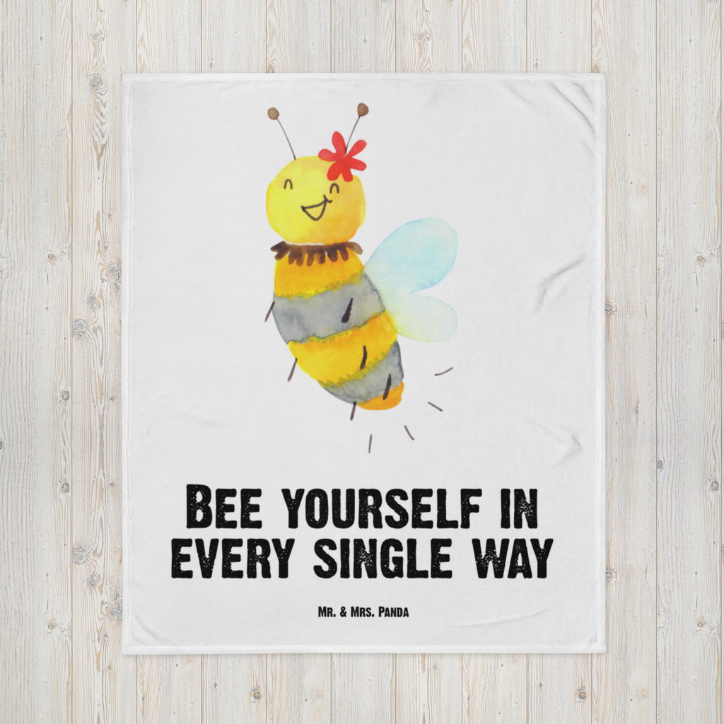 Babydecke Biene Blume  Babydecke, Babygeschenk, Geschenk Geburt, Babyecke Kuscheldecke, Krabbeldecke  Biene, Wespe, Hummel