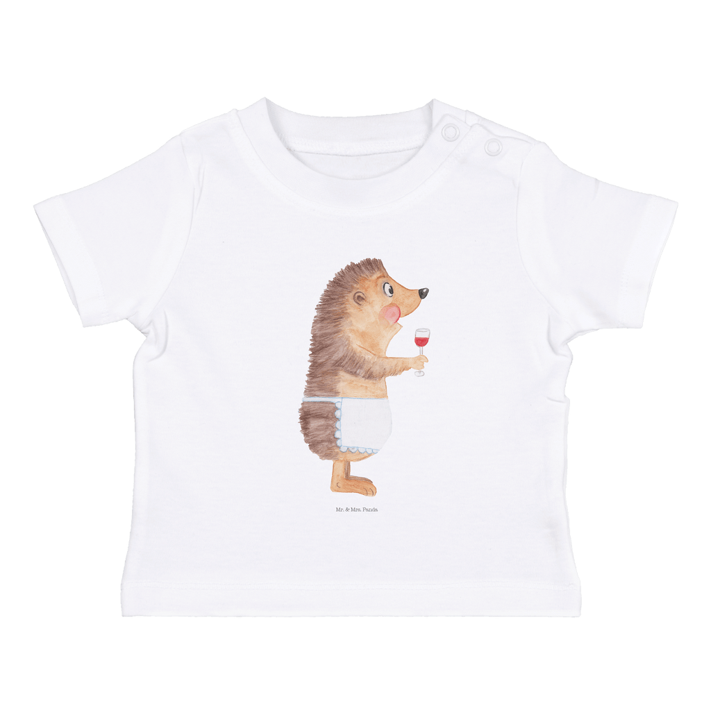 Baby T-Shirt Igel mit Wein Wein Spruch, Igel, Geschenk Weintrinker, Geschenk Weinliebhaber, Wein Deko, Weinglas, Rotwein, Weißwein, Wein trinken Mädchen,Jungen,Unisex,Motiv,Baby T-Shirt,Kurzarm  süße Tiermotive, gute Laune, lustige Sprüche, Tiere