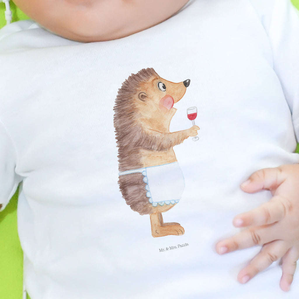 Baby T-Shirt Igel mit Wein Wein Spruch, Igel, Geschenk Weintrinker, Geschenk Weinliebhaber, Wein Deko, Weinglas, Rotwein, Weißwein, Wein trinken Mädchen,Jungen,Unisex,Motiv,Baby T-Shirt,Kurzarm  süße Tiermotive, gute Laune, lustige Sprüche, Tiere